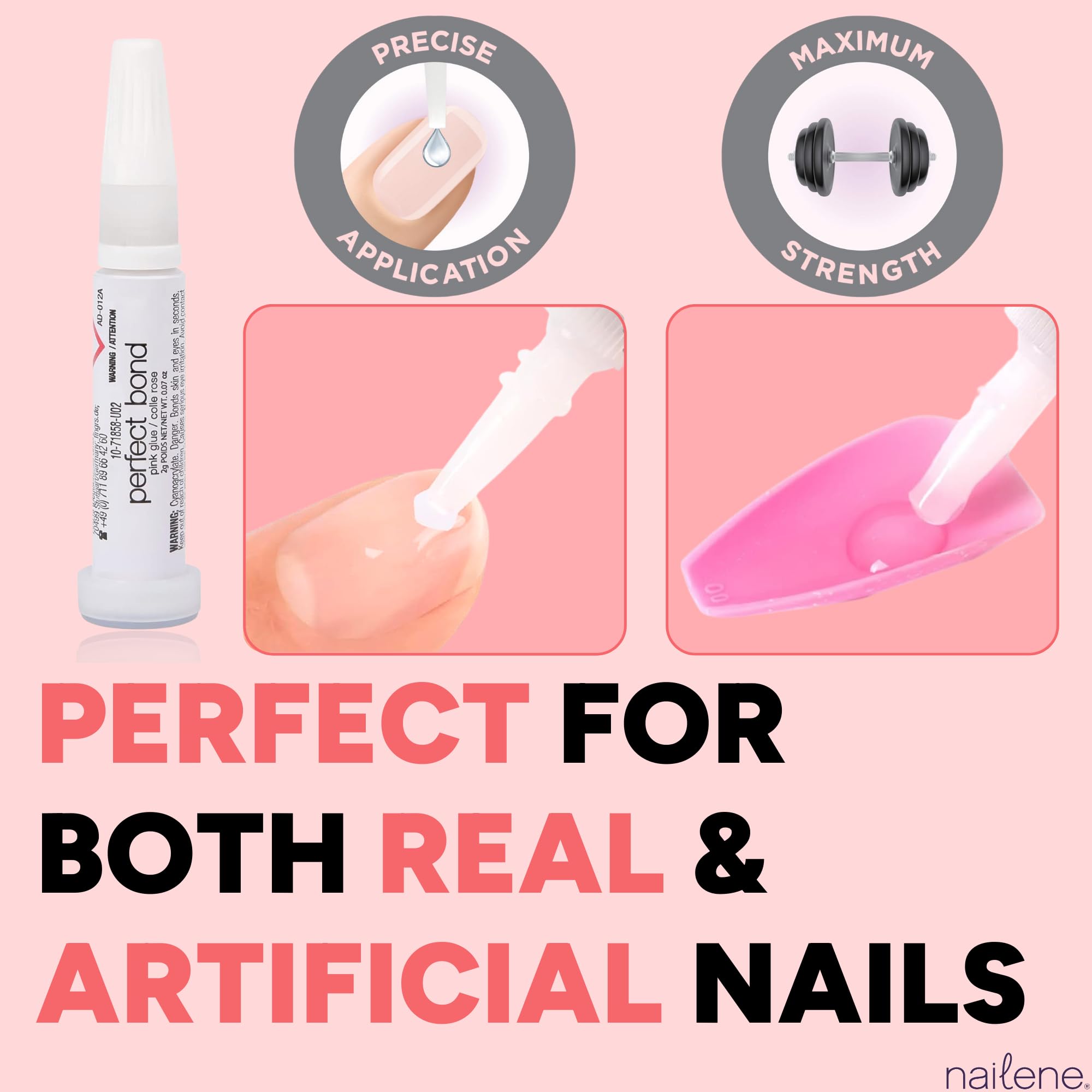 Nailene artificial nails glue for repairs