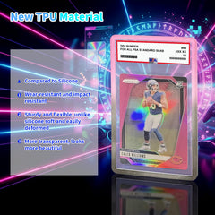 Limited edition multi-color gradient glitter slab guard