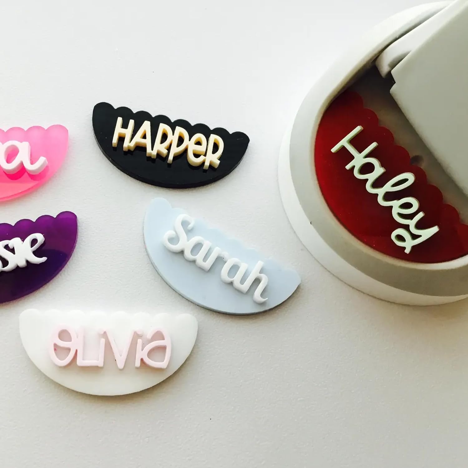 Custom name plate fitting Owala bottle 24oz