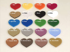 Name settings for wedding escort cards