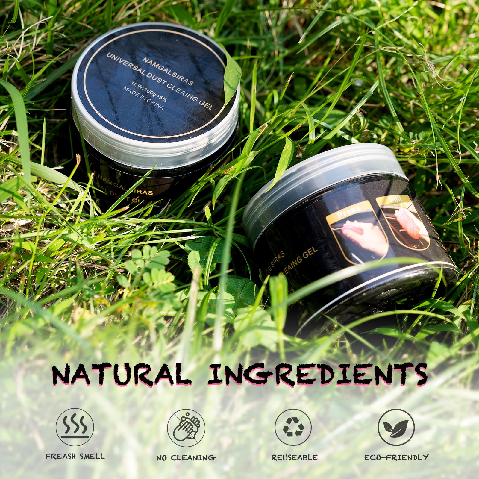 NAMGALSIRAS 160g cleaning gel packaging