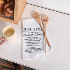 Nana Recipe Kitchen Towel included in set