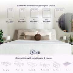 NapQueen 6inch charcoal memory foam