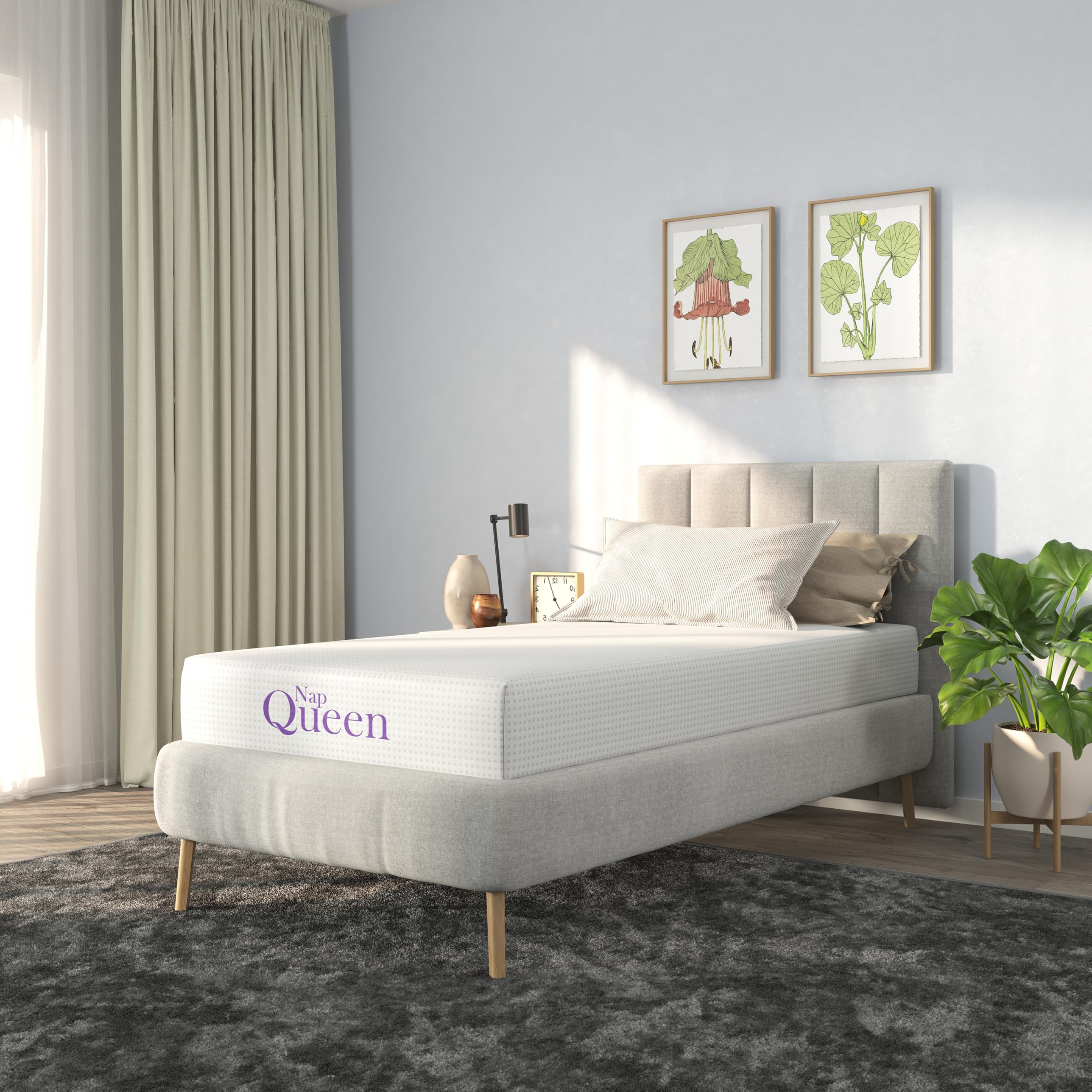 NapQueen memory foam mattress closeup