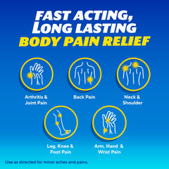 Aleve arthritis and muscle pain relief with naproxen caplets