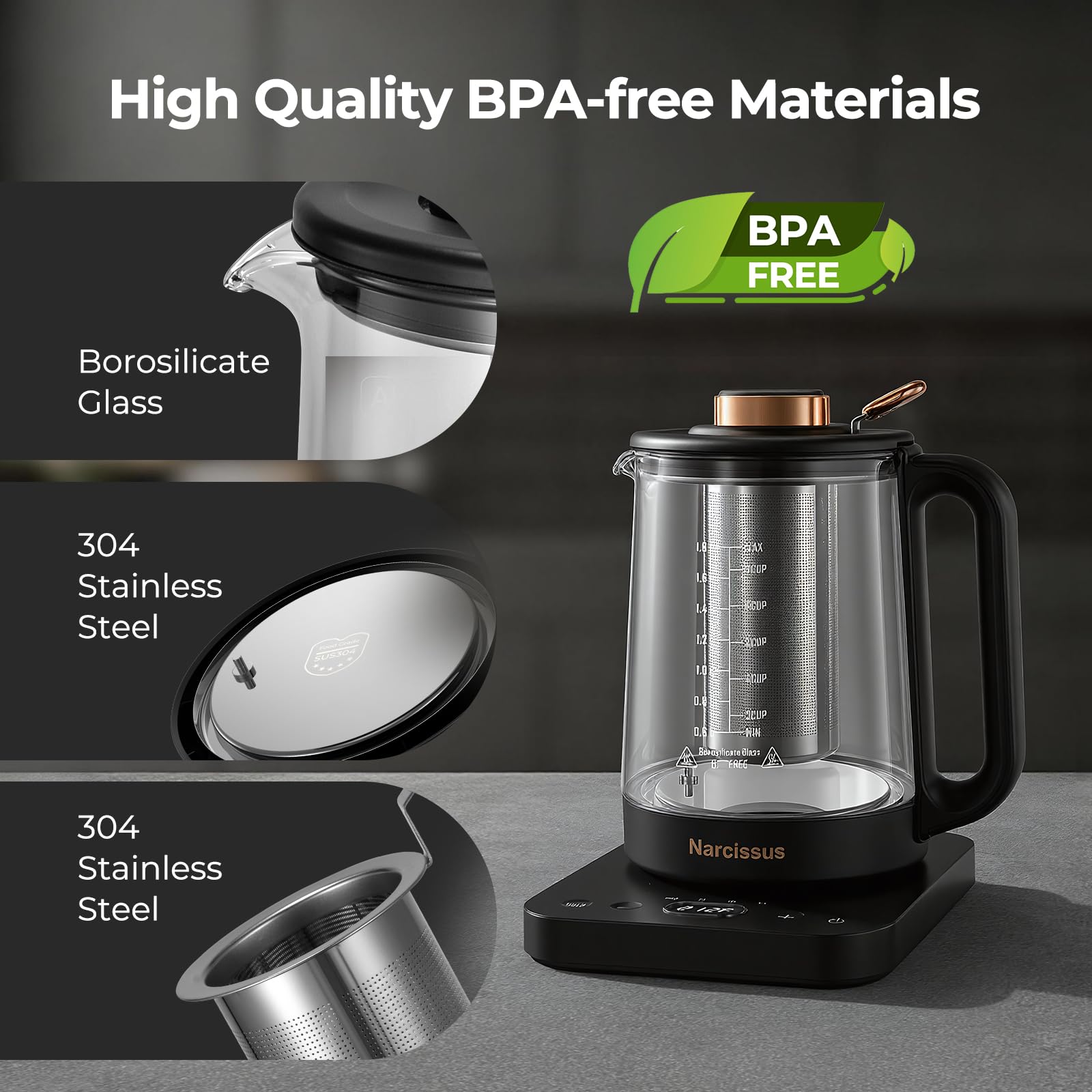 360-degree cordless base and cool-to-touch handle