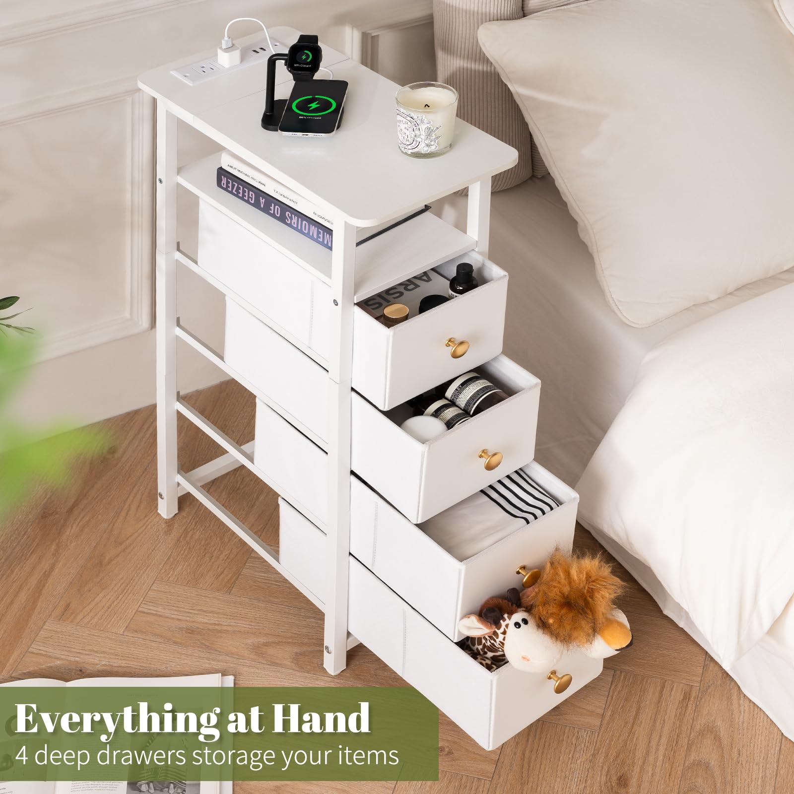Waterproof wood finish and reinforced steel frame