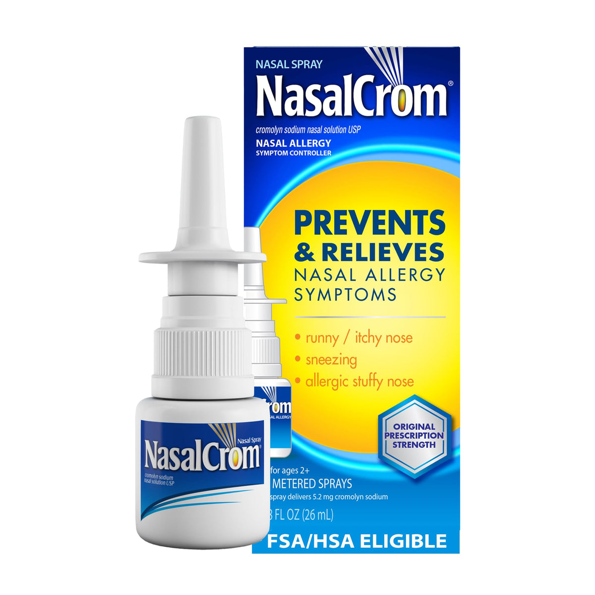 NasalCrom Nasal Spray 0.88 fl oz bottle
