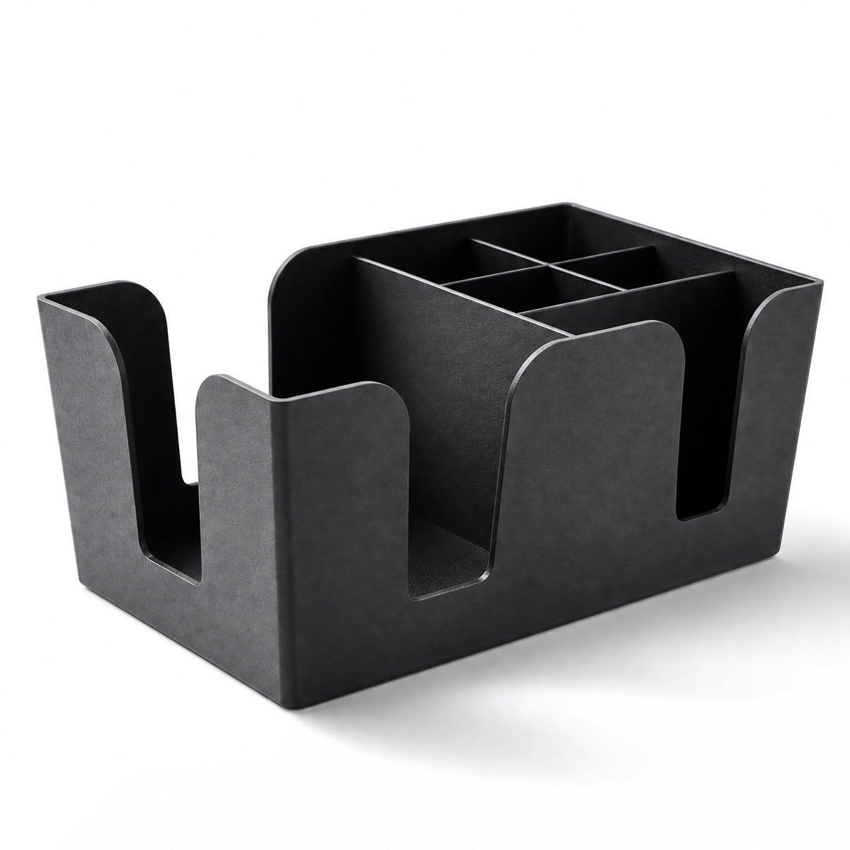 NATGAI Bar Caddy showing 6 compartments for napkins and condiments