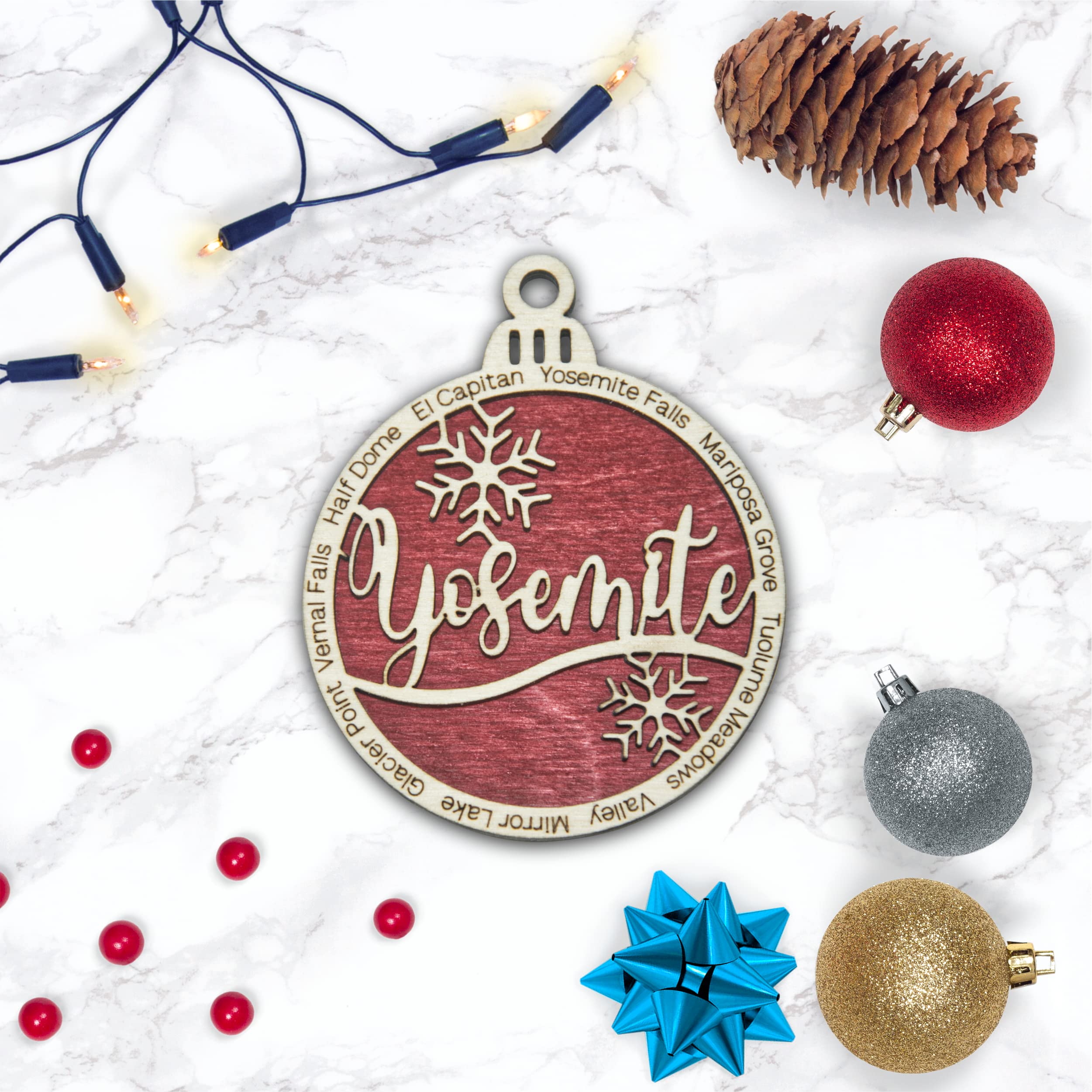Yosemite National Park Christmas Ornament donation supports parks