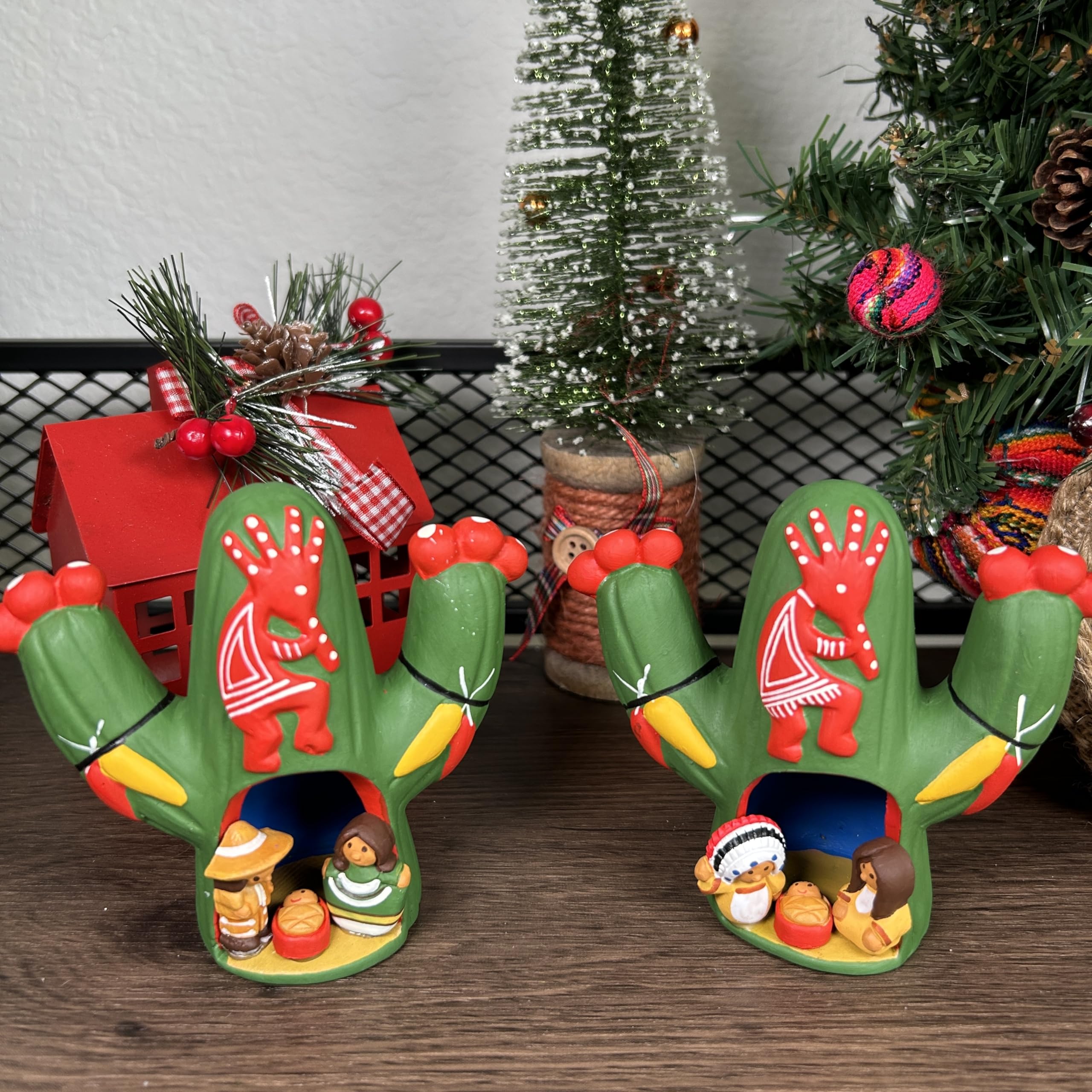 Mexican nativity ornament for Christmas decor