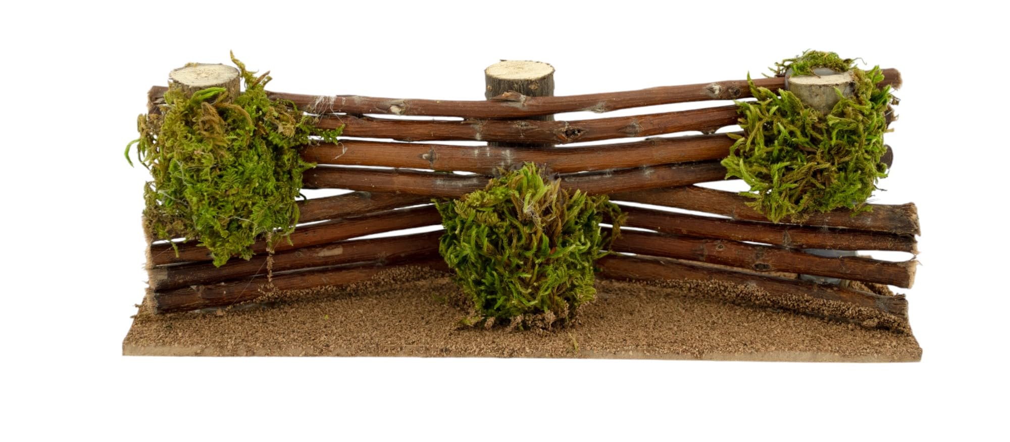 Nativity Set Fence 8x2.5x3 inches Italian made