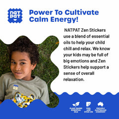 Zen Patch calming stickers in school setting with kids