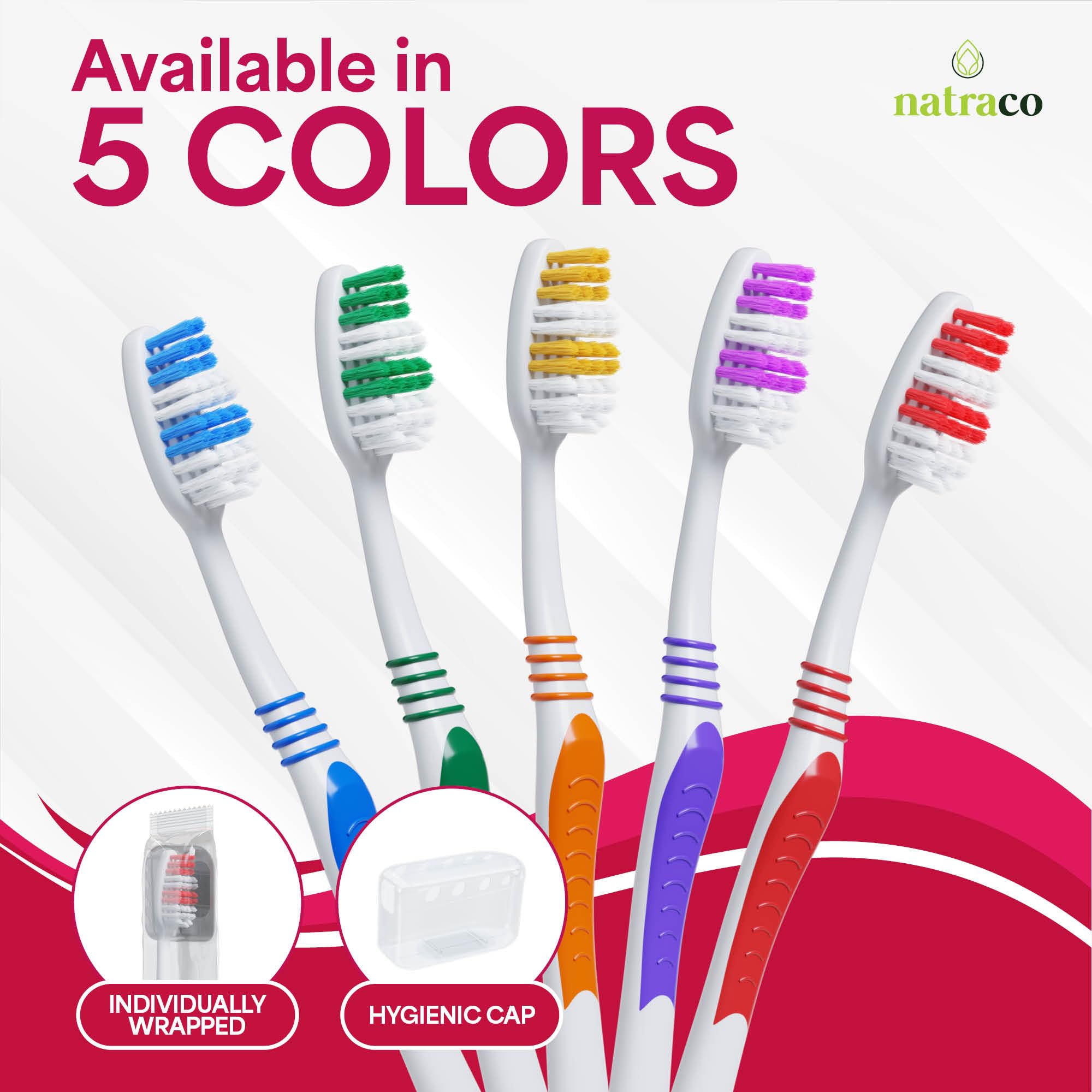 individually wrapped toothbrush by natraco