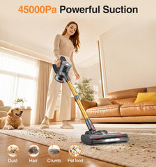 Natrogix stick vacuum cordless lightweight design