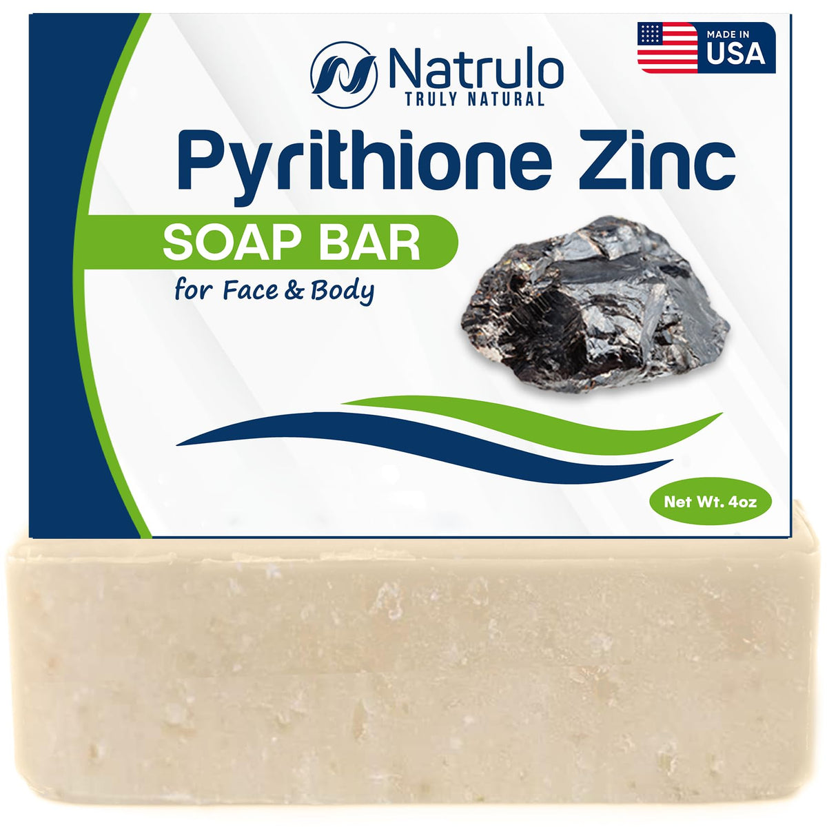 Natrulo exclusive zinc pyrithione bar soap