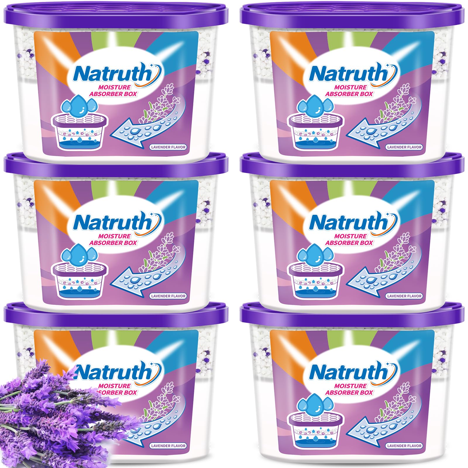 NATRUTH lavender scented moisture absorber product image