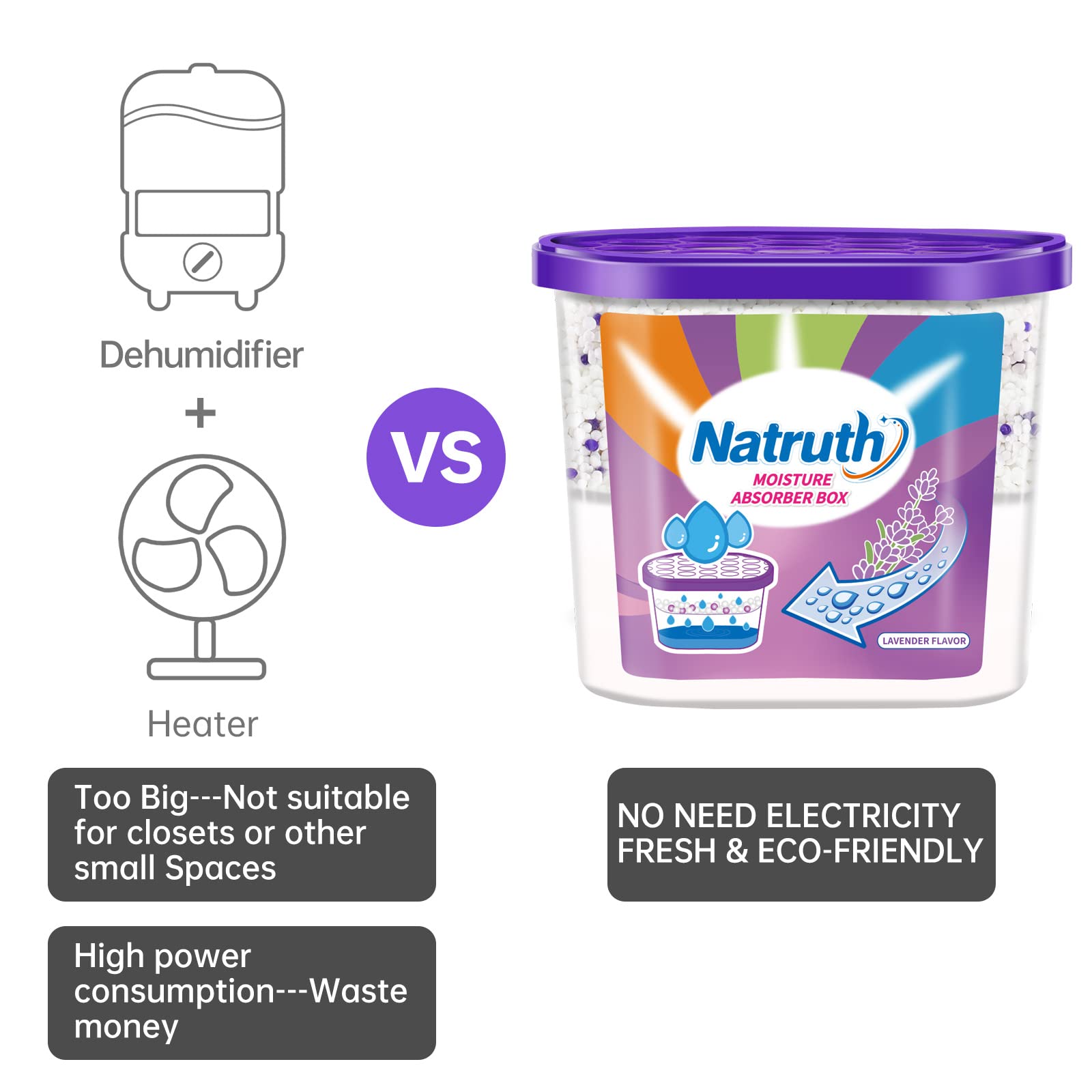 NATRUTH six pack moisture absorber product photo