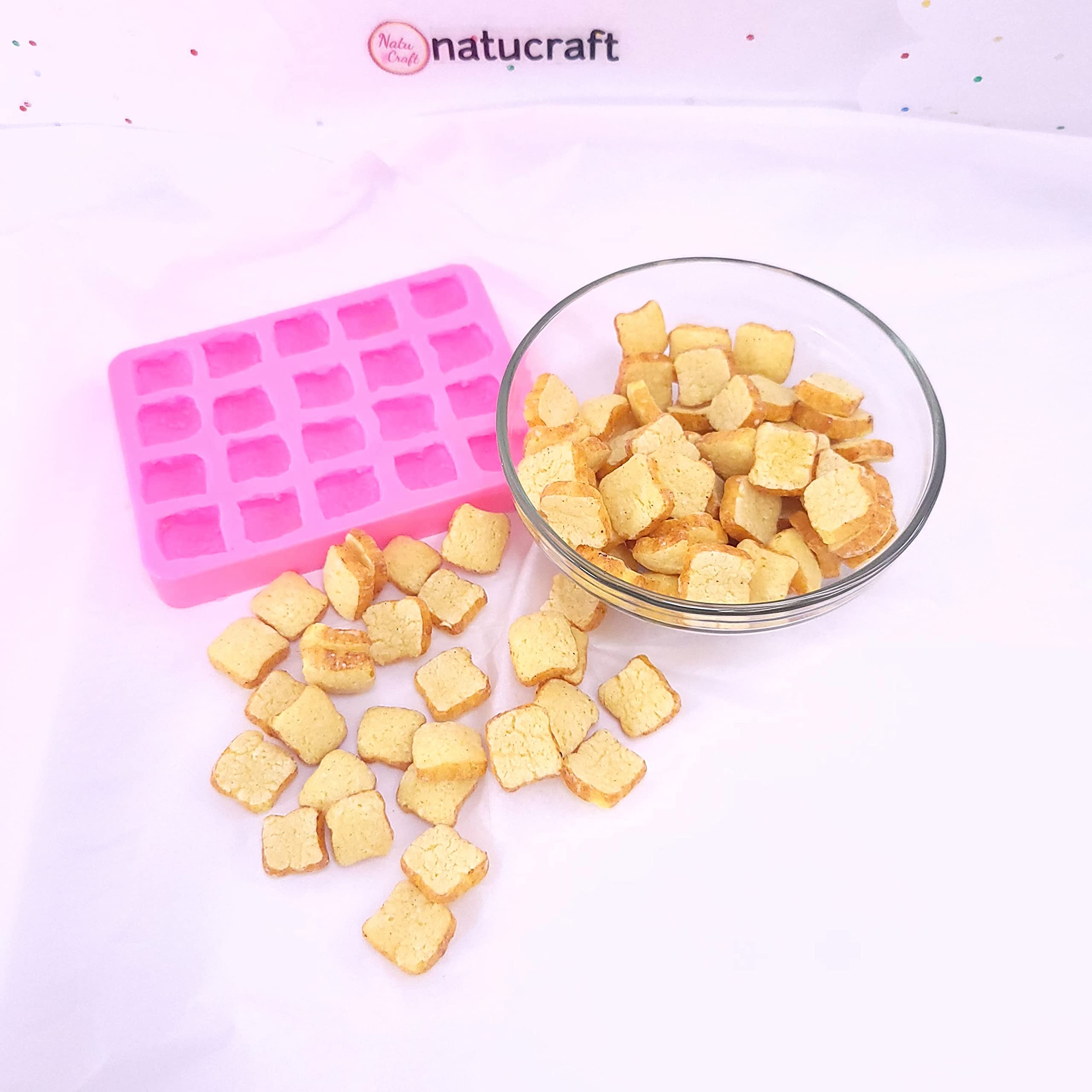 Natucraft cereal silicone mold durable reusable
