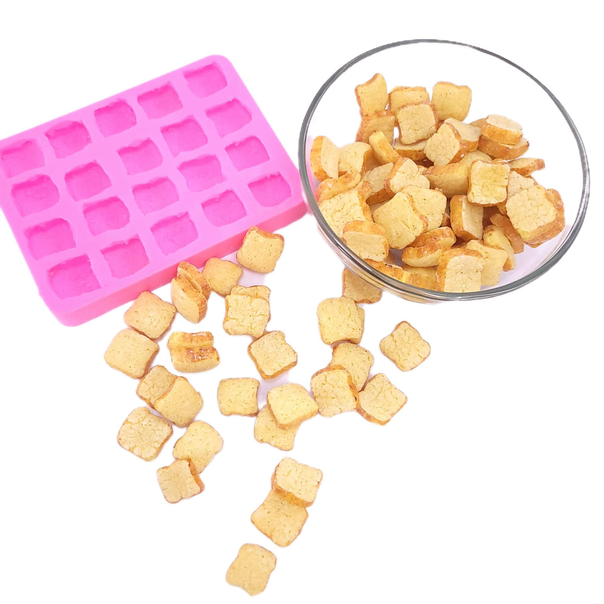 Natucraft cereal silicone mold 12 cavities
