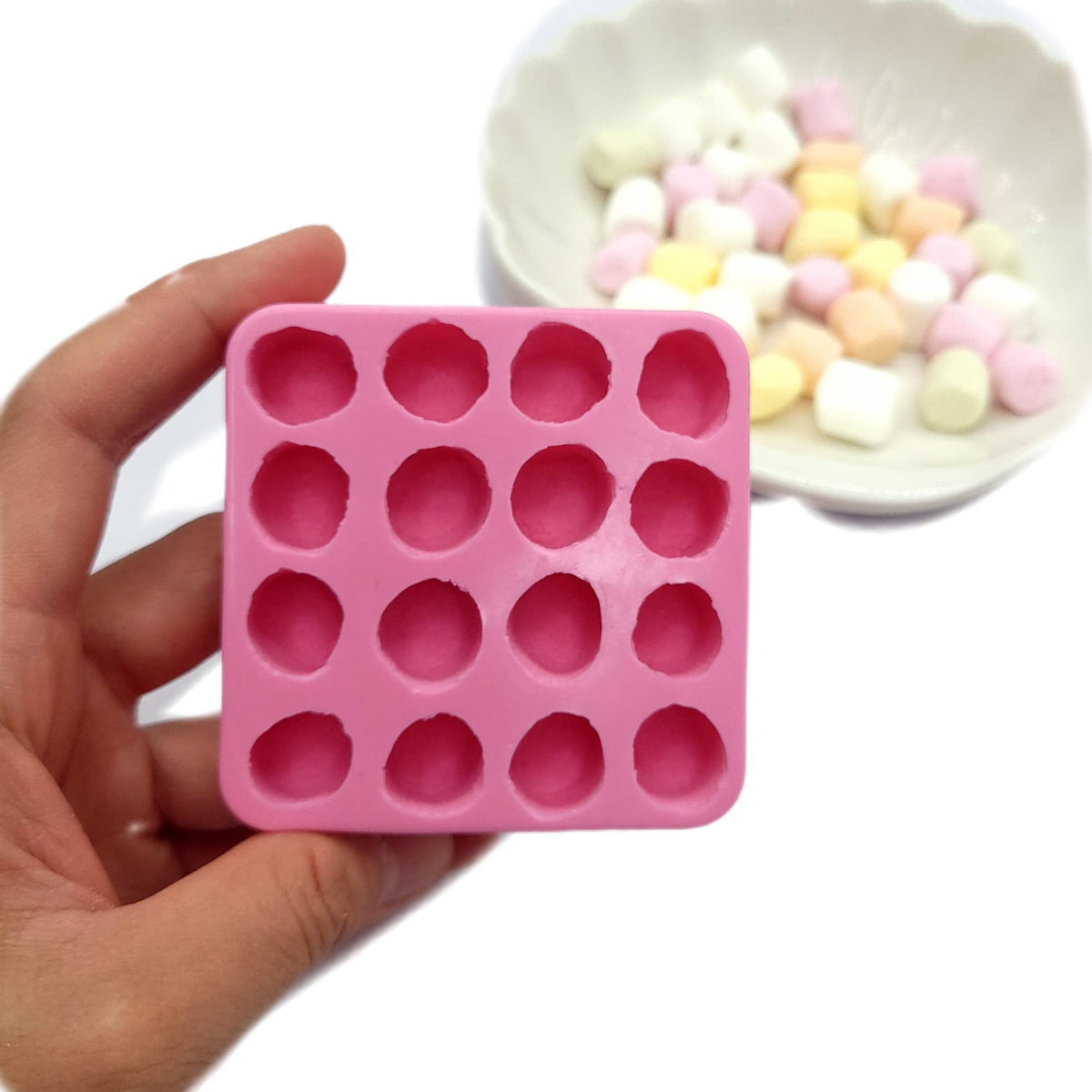 Natucraft Marshmallow Silicone Mold 16 Cavities real mini marshmallows