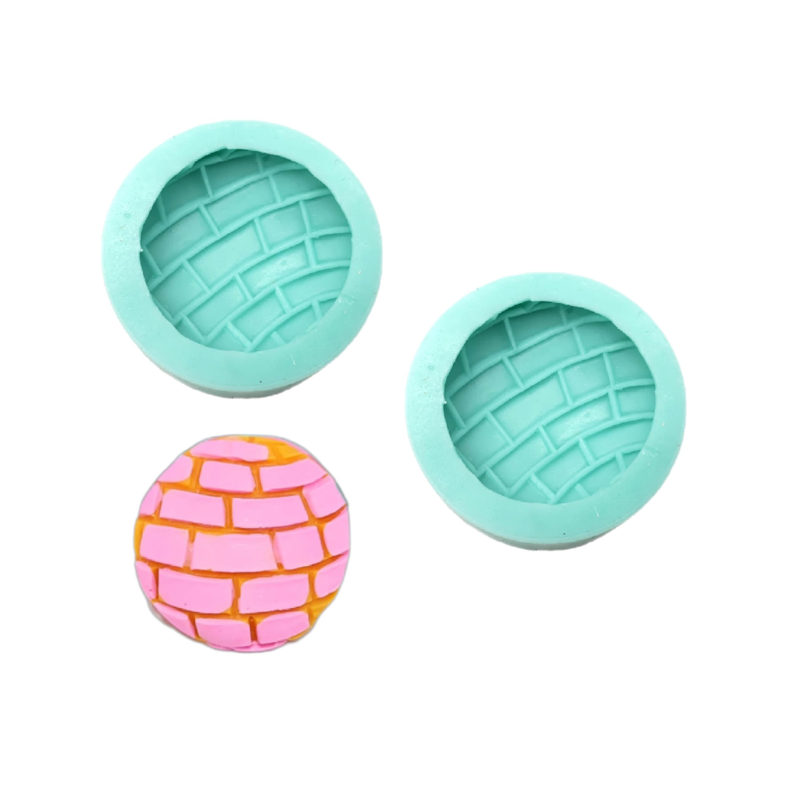 Natucraft Mexican Bread Silicone Mold set of 2 for baking and crafts
