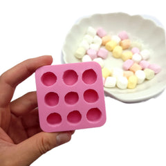 Natucraft NC040 handmade silicone mold with flat back