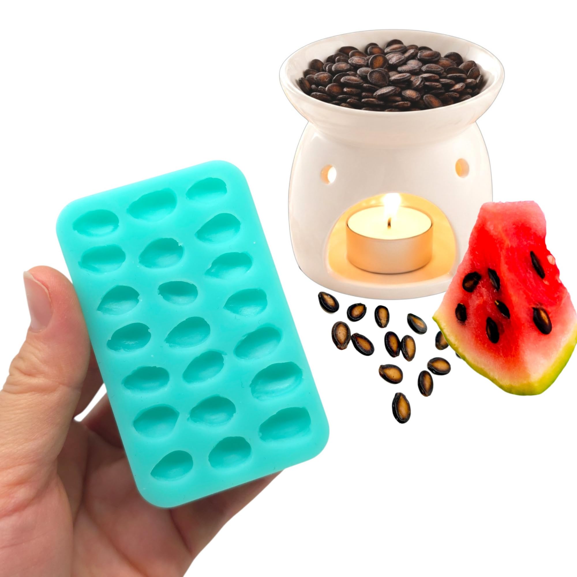 Natucraft Watermelon Seeds Silicone Mold NS018 for crafts
