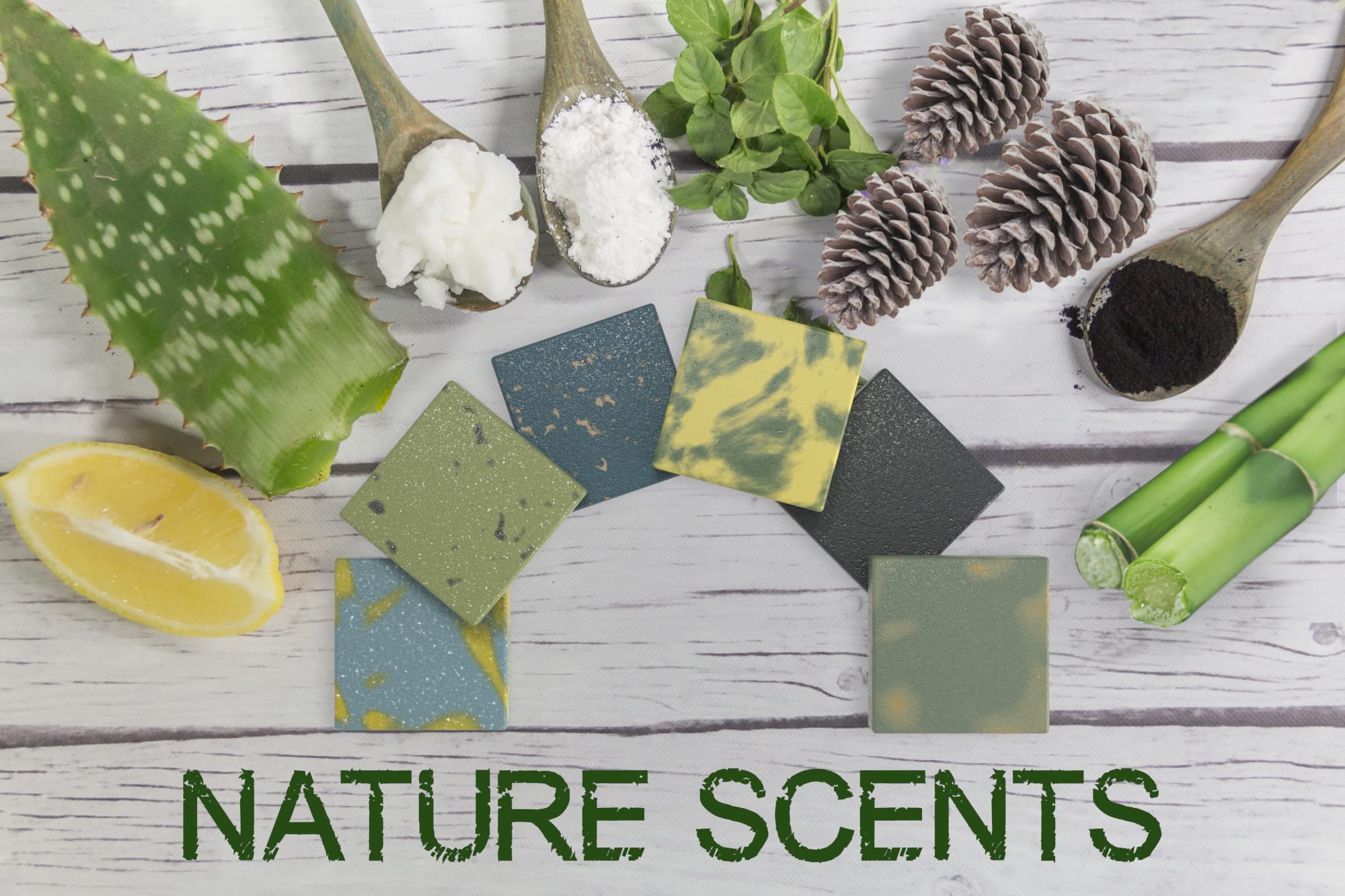 NATURAL AMERICAN ELEMENTS men's bar soap Citrus Bamboo 5 oz