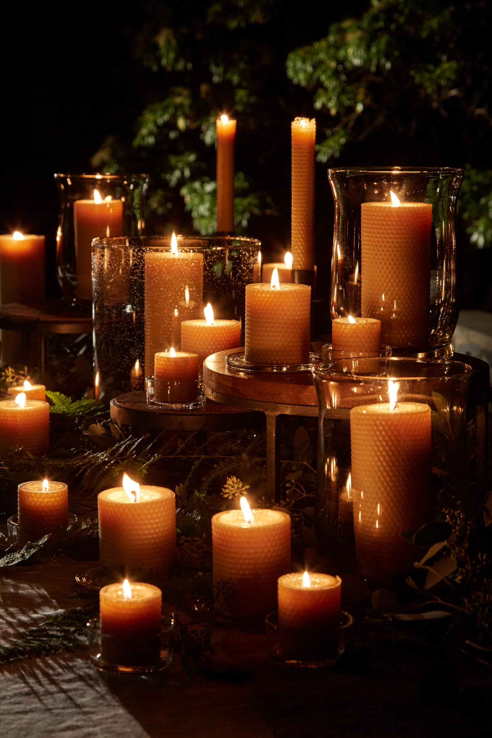 Little Bee of CT beeswax candle packaging and design