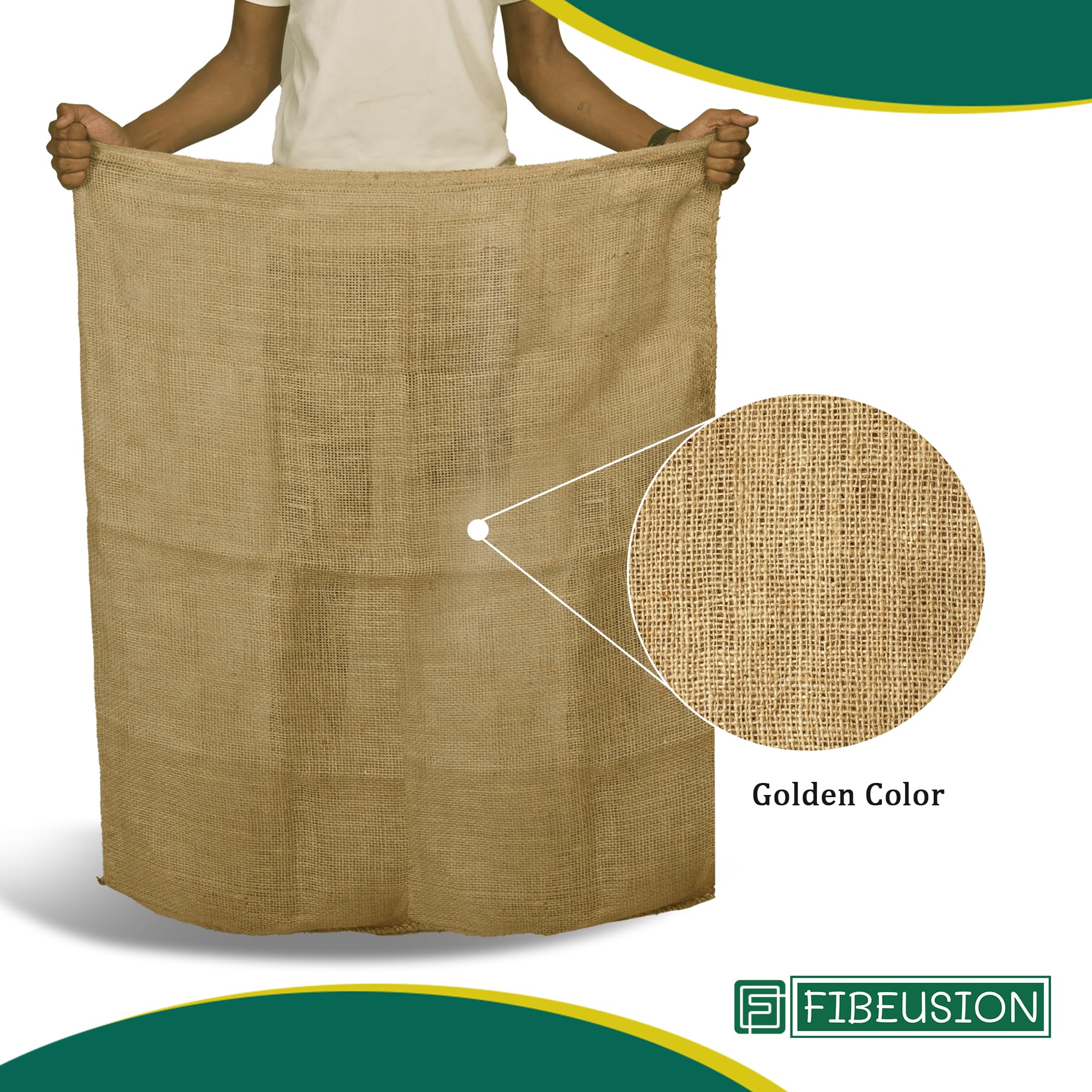 Durable burlap storage sack for gardening tasks
