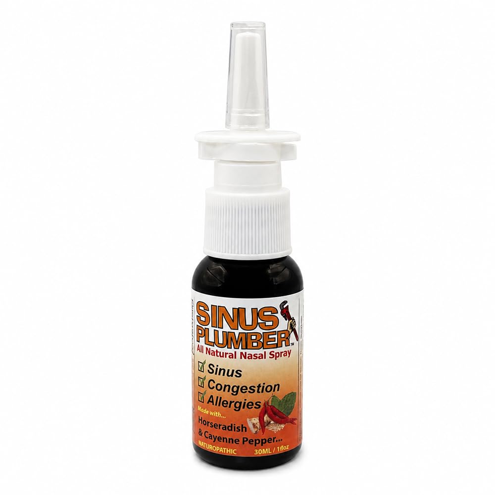 Non steroidal nasal spray for sinus congestion
