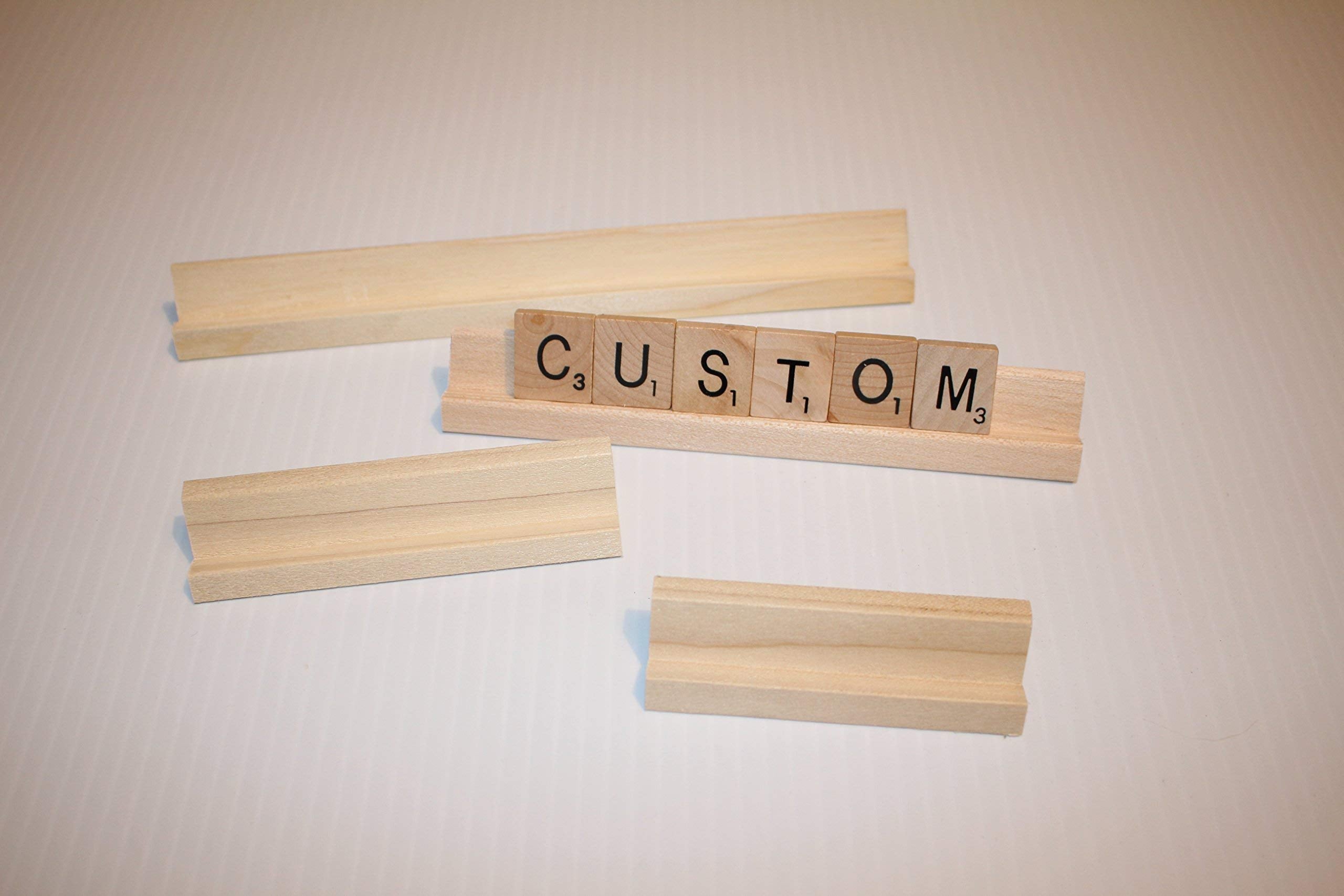 Custom Scrabble Rack ideal for ornaments and wedding decor