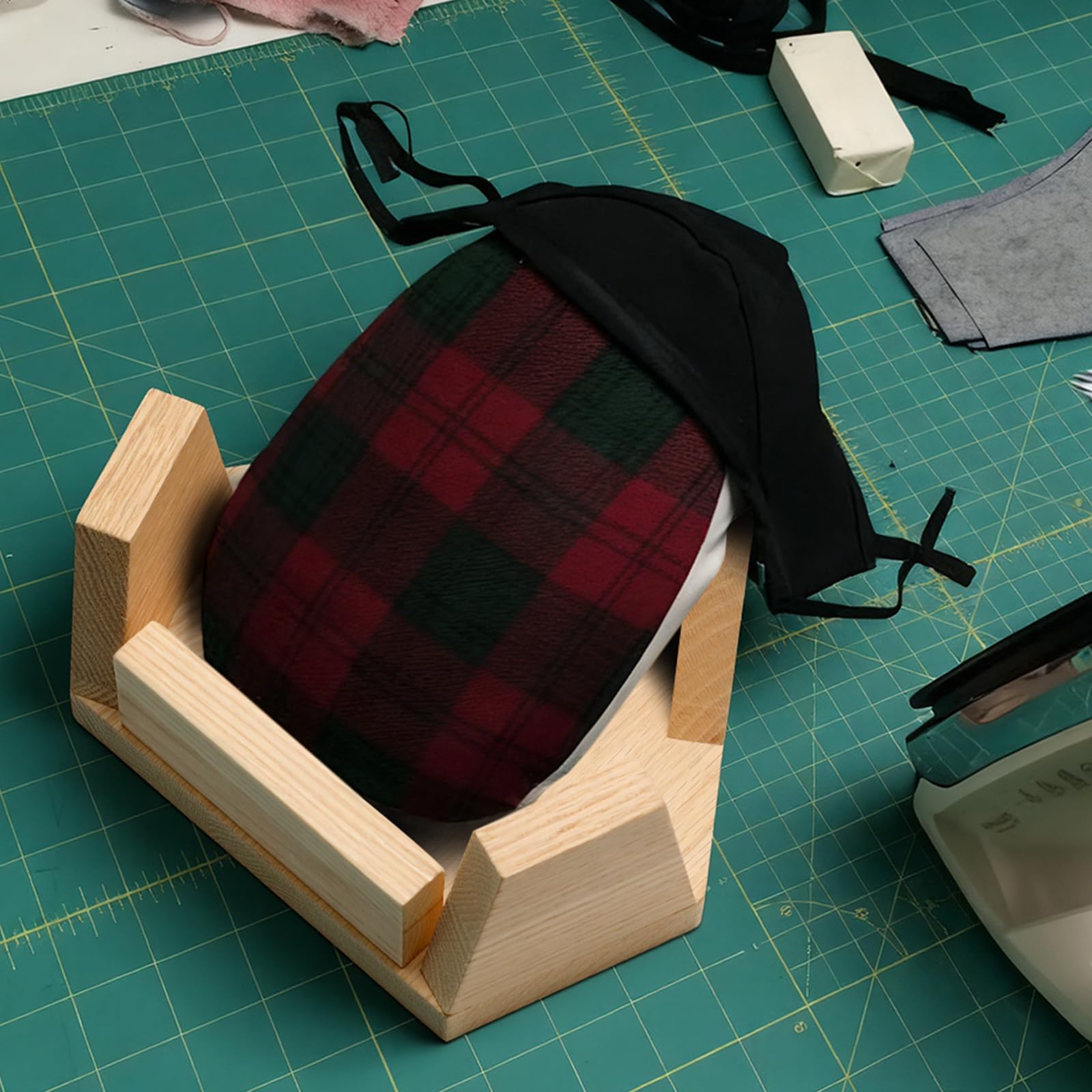 Flat seam iron tool for sewing projects