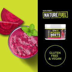 Nature Fuel Power Beets vegan beet juice powder container