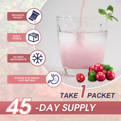 770 mg prebiotic blend included for digestion support