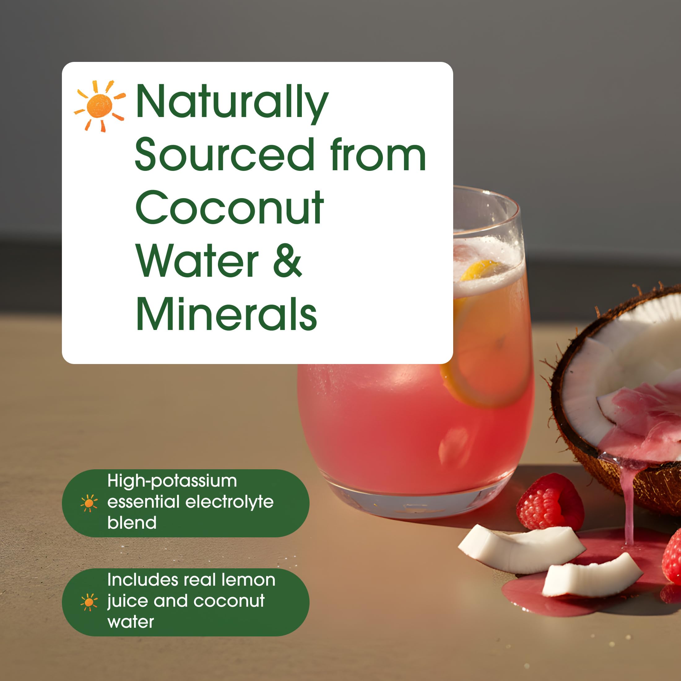 NatureBell Electrolytes Powder easily mixable hydration powder