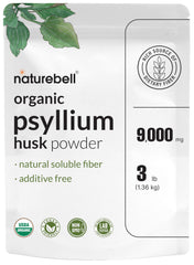 NatureBell psyllium husk fiber supplement packaging
