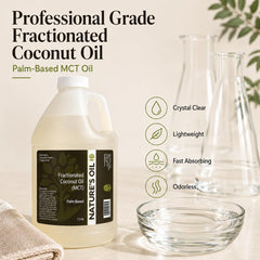 MCT oil fractionated coconut oil for essential oil blends Nature's Oil