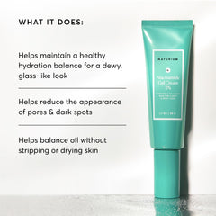 Niacinamide gel cream texture Naturium