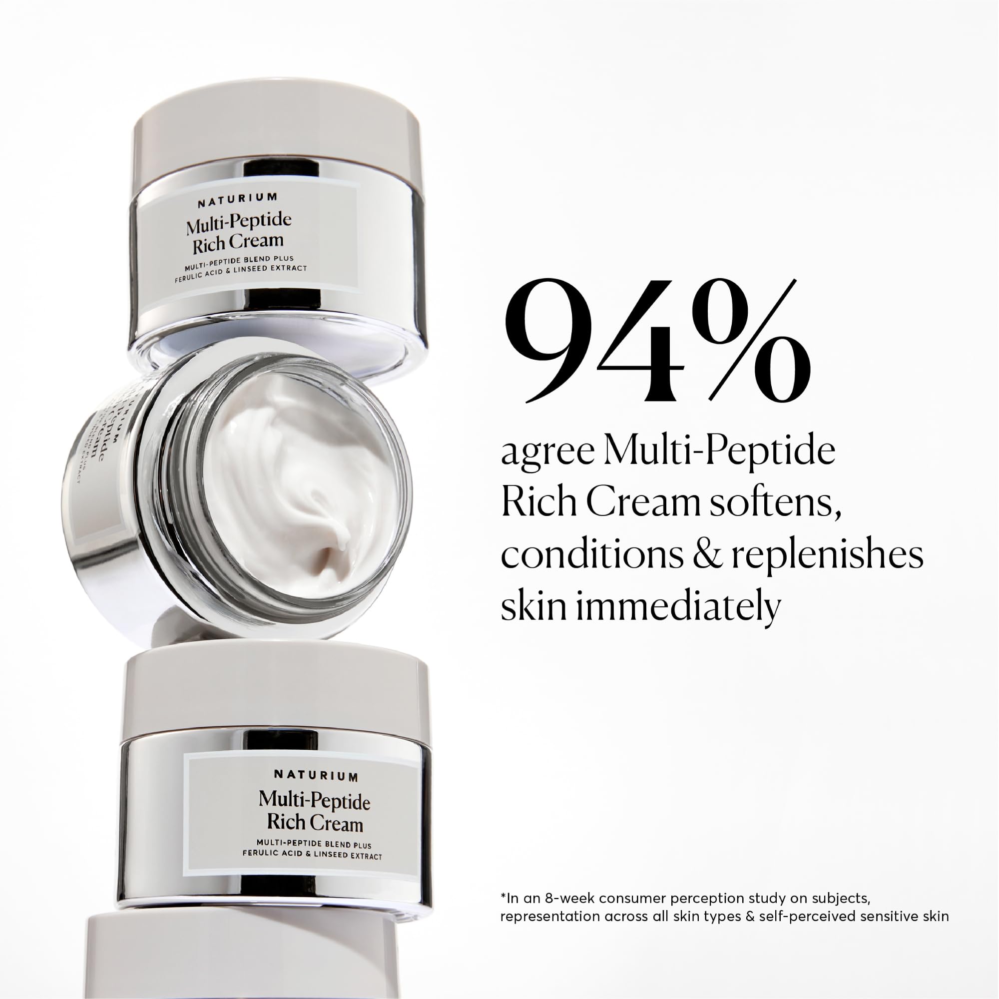 Vegan cruelty-free Naturium skincare product packaging