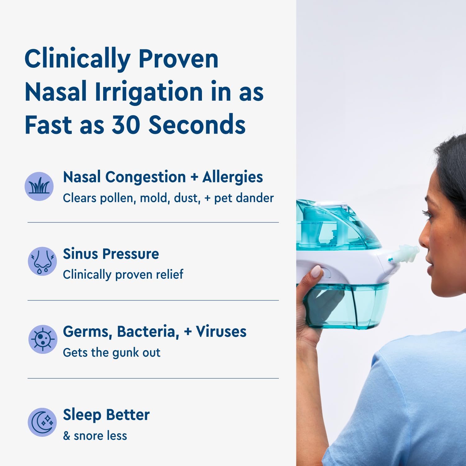 30 SaltPods included with NAVAGE multi-user bundle