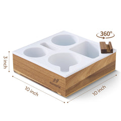 Couch caddy organizer for bed and sofa