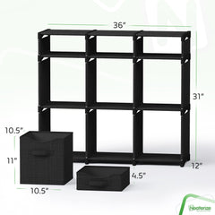 Neaterize 6 large storage cubes 10.5 x 10.5 x 11 inches