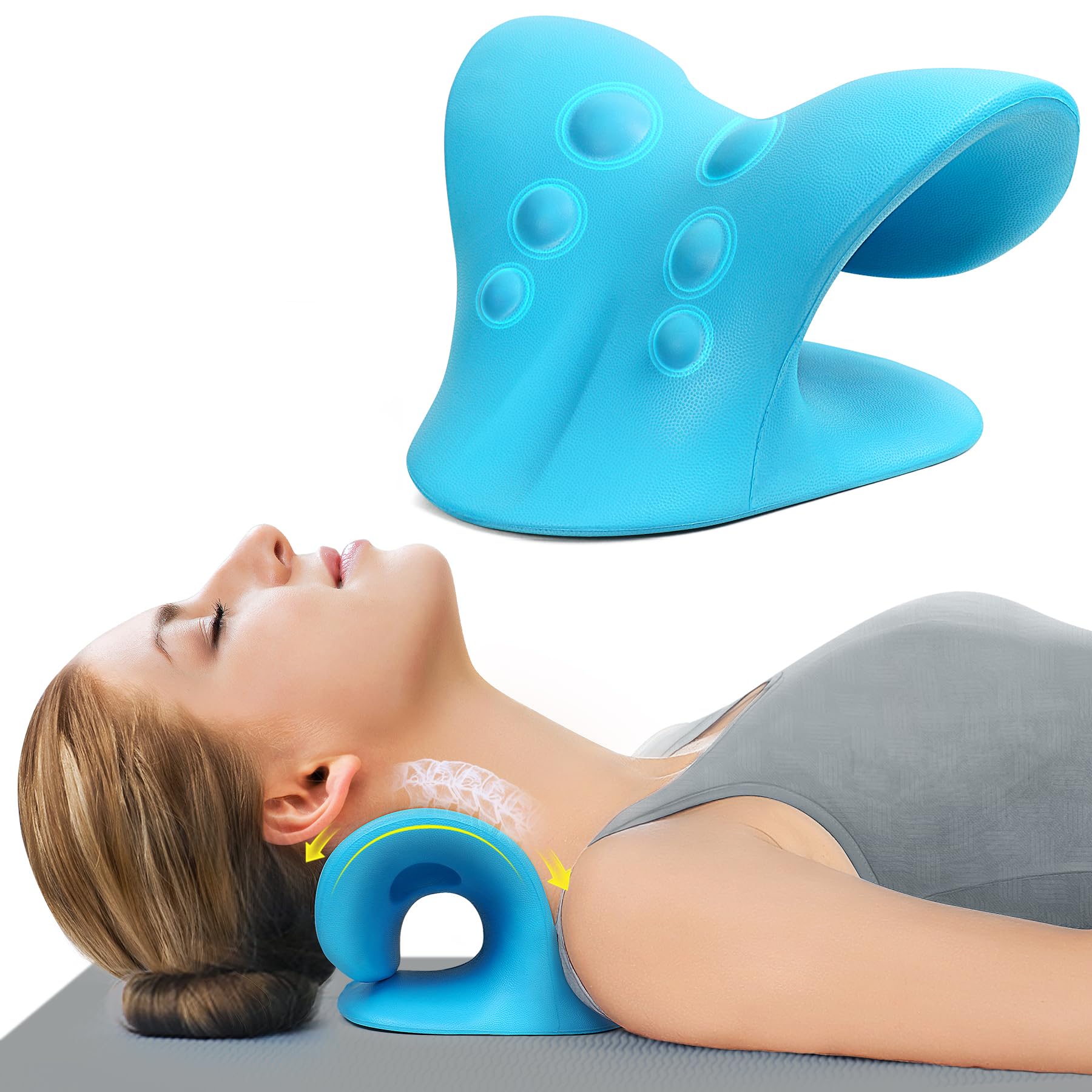 Blue Neck Stretcher for Pain Relief product image