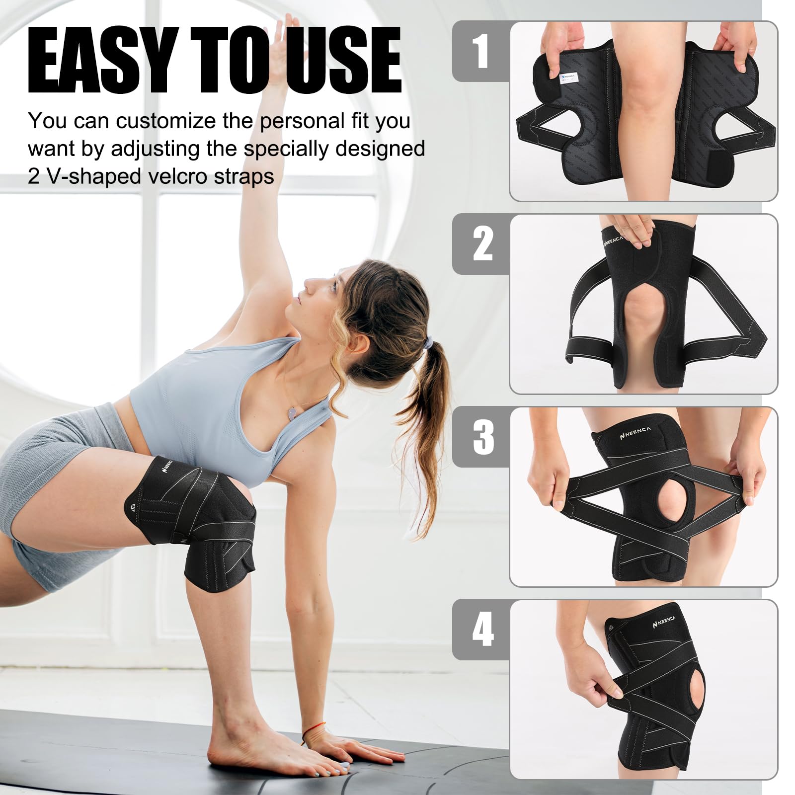 Class 2 medical device NEENCA knee brace doctor recommended