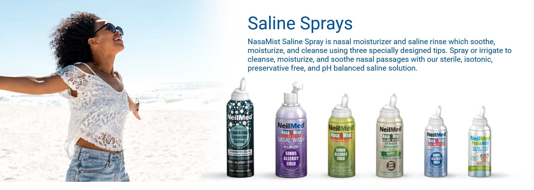 NasaMist nasal spray 177 mL 3-pack