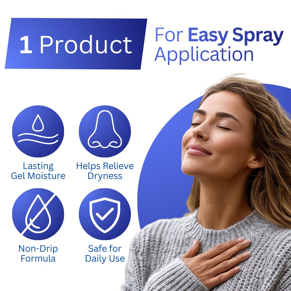 High altitude nasal moisture gel spray NasoGel 30mL