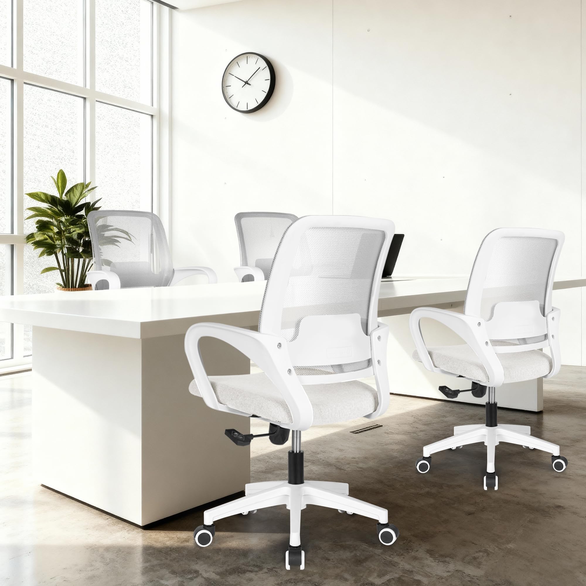 NEO CHAIR full chair profile ivory
