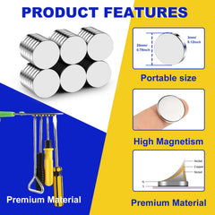 magnet suitable for refrigerator and whiteboard use